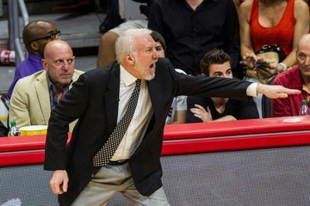 NBA-Negativrekord: Schiedsrichter werfen Coach Popovich nach 63 Sekunden raus NBA-Negativrekord: Schiedsrichter werfen Coach Popovich nach 63 Sekunden raus