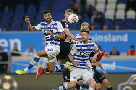 Wieder kein Sieg: Duisburg vor Abstieg in die 3. Liga Wieder kein Sieg: Duisburg vor Abstieg in die 3. Liga