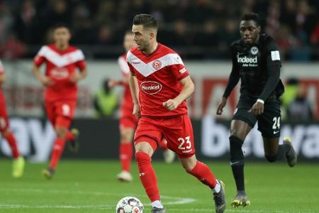 Düsseldorf: Gießelmann erleidet Wadenverletzung Düsseldorf: Gießelmann erleidet Wadenverletzung