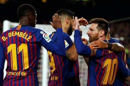 FC Barcelona zum 26. Mal spanischer Meister FC Barcelona zum 26. Mal spanischer Meister