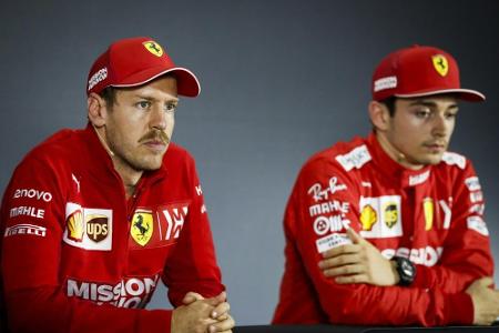 Ferrari-Duell in Baku: Vettel vor Qualifying wieder langsamer als Leclerc Ferrari-Duell in Baku: Vettel vor Qualifying wieder langsamer als Leclerc