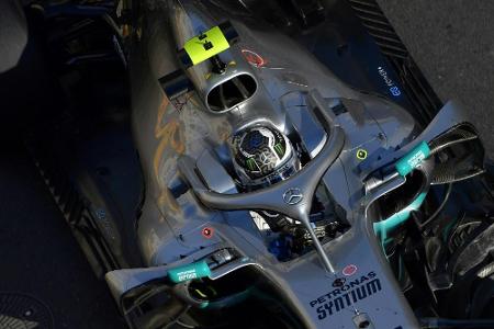 Bottas holt Pole in Baku - Vettel Dritter hinter Hamilton Bottas holt Pole in Baku - Vettel Dritter hinter Hamilton