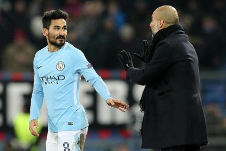 Guardiola weist Gündogan-Kritik zurück Guardiola weist Gündogan-Kritik zurück