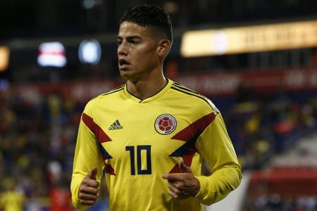 Umstrittener Bayern-Star James führt Kolumbien bei Copa America an Umstrittener Bayern-Star James führt Kolumbien bei Copa America an