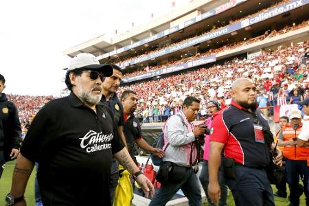 Mexiko: Maradona verpasst Aufstieg in erste Liga Mexiko: Maradona verpasst Aufstieg in erste Liga