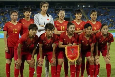 Chinas Frauen werden vor WM in Patriotismus unterrichtet Chinas Frauen werden vor WM in Patriotismus unterrichtet