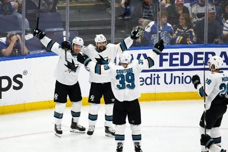 San Jose Sharks gehen wieder in Führung San Jose Sharks gehen wieder in Führung