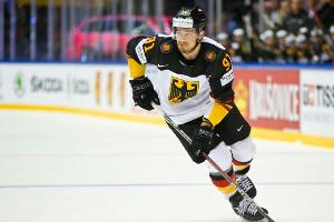 Eishockey-Nationalmannschaft in Kaufbeuren gegen die Slowakei