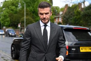 Beckham sechs Monate ohne Führerschein