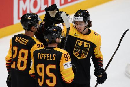 Eishockey-Weltrangliste: DEB-Team auf Platz sieben verbessert Eishockey-Weltrangliste: DEB-Team auf Platz sieben verbessert