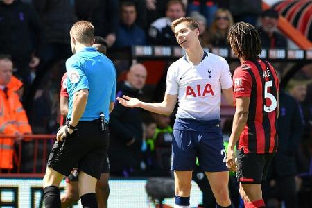 Zwei Platzverweise gegen Tottenham: Spurs mit misslungener Generalprobe Zwei Platzverweise gegen Tottenham: Spurs mit misslungener Generalprobe