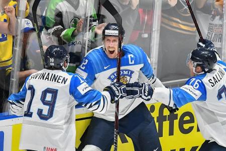 Eishockey: Finnland gewinnt dritten WM-Titel Eishockey: Finnland gewinnt dritten WM-Titel