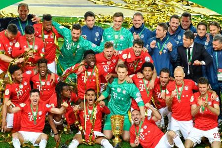DFB-Pokal-Finale: 9,96 Millionen sehen Bayern-Erfolg DFB-Pokal-Finale: 9,96 Millionen sehen Bayern-Erfolg