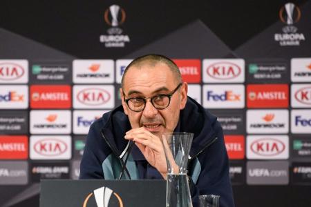 Chelsea-Coach Sarri warnt vor der Eintracht: Chelsea-Coach Sarri warnt vor der Eintracht: