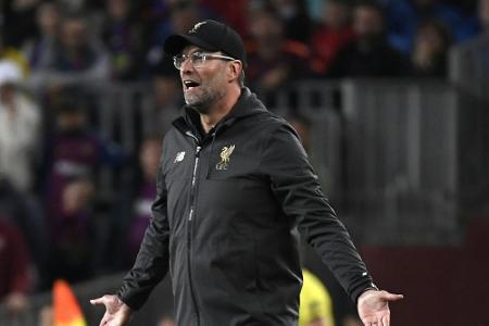 Nach 0:3 in Barcelona: Klopp hat kaum noch Hoffnung Nach 0:3 in Barcelona: Klopp hat kaum noch Hoffnung