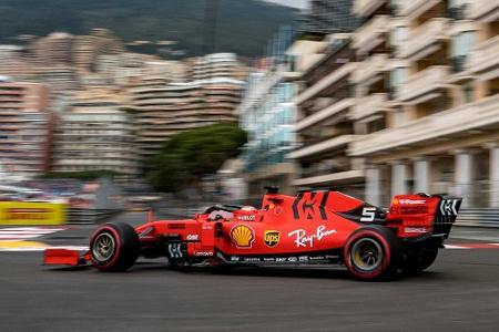 Vettel mit Aufhängungsschaden im dritten Monaco-Training - keine Strafe für Leclerc Vettel mit Aufhängungsschaden im dritten Monaco-Training - keine Strafe für Leclerc