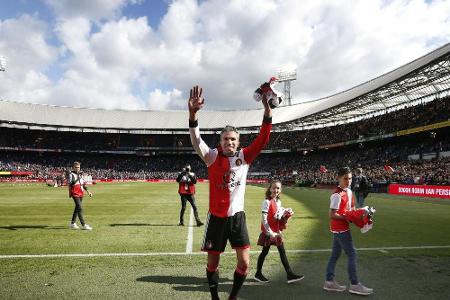 Niederlande: Stürmerstar van Persie beendet Karriere Niederlande: Stürmerstar van Persie beendet Karriere