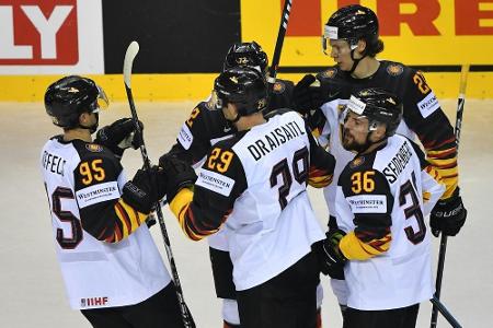 Eishockey: Mehr als eine Million Zuschauer sehen deutschen WM-Auftaktsieg Eishockey: Mehr als eine Million Zuschauer sehen deutschen WM-Auftaktsieg