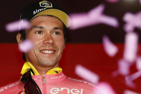 Giro-Führender Roglic von Machtdemonstration Giro-Führender Roglic von Machtdemonstration