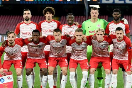 Salzburg erstmals für Champions League qualifiziert Salzburg erstmals für Champions League qualifiziert