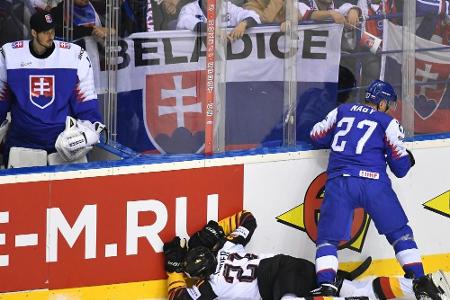 Eishockey-WM: Keine Sperre nach brutalem Foul an Seider Eishockey-WM: Keine Sperre nach brutalem Foul an Seider
