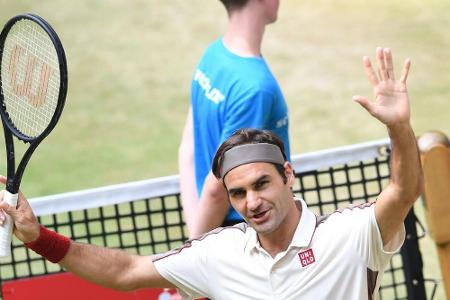 Federer gewinnt zehnten Titel in Halle Federer gewinnt zehnten Titel in Halle