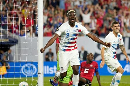 Gold Cup: USA mit Kantersieg gegen Trinidad und Tobago vorzeitig im Viertelfinale Gold Cup: USA mit Kantersieg gegen Trinidad und Tobago vorzeitig im Viertelfinale