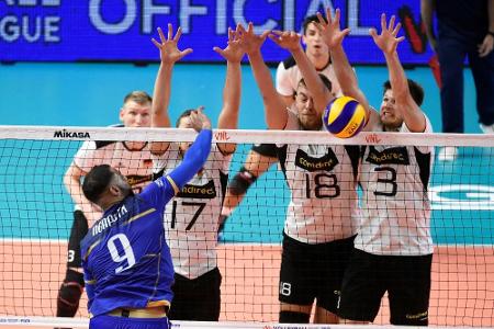 Nations League: Volleyballer unterliegen Frankreich Nations League: Volleyballer unterliegen Frankreich