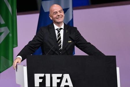 FIFA-Präsident Infantino gegen CL-Reformpläne FIFA-Präsident Infantino gegen CL-Reformpläne