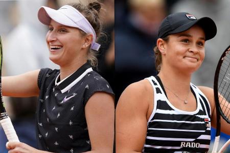 French Open: Barty und Vondrousova im Finale French Open: Barty und Vondrousova im Finale