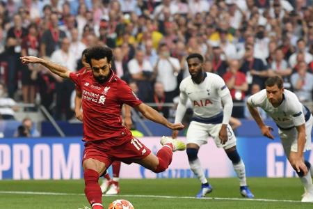 Salah erzielt zweitschnellstes Tor im Champions-League-Finale Salah erzielt zweitschnellstes Tor im Champions-League-Finale