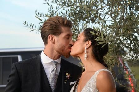 In Sevilla: Real-Kapitän Ramos gibt Pilar Rubio das Ja-Wort In Sevilla: Real-Kapitän Ramos gibt Pilar Rubio das Ja-Wort