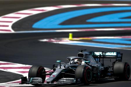 Formel 1: Hamilton holt in Frankreich die Pole Position - Vettel nur Siebter Formel 1: Hamilton holt in Frankreich die Pole Position - Vettel nur Siebter