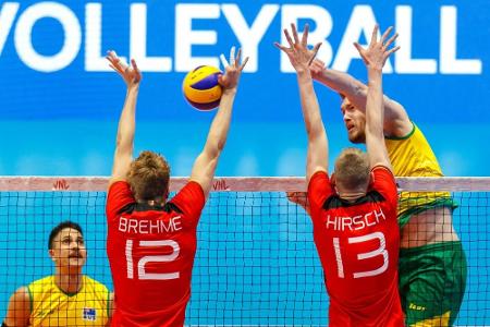 Volleyballer unterliegen auch Australien Volleyballer unterliegen auch Australien
