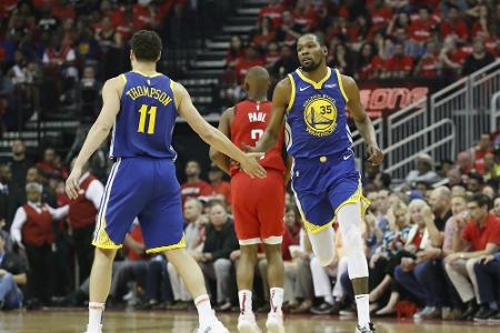 Trotz Verletzungen: Durant und Thompson sollen bei den Warriors bleiben Trotz Verletzungen: Durant und Thompson sollen bei den Warriors bleiben