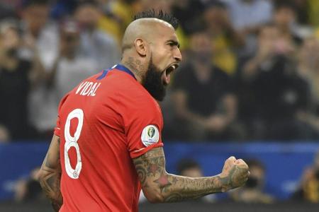 Copa America: Titelverteidiger Chile schaltet Kolumbien aus Copa America: Titelverteidiger Chile schaltet Kolumbien aus