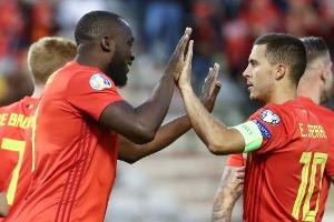 Belgien mit nächstem Quali-Sieg bei Hazard-Jubiläum
