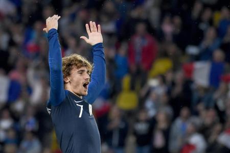 Griezmann führt Frankreich zu Testspielsieg Griezmann führt Frankreich zu Testspielsieg