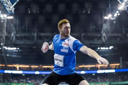 Olympiasieger Harting knackt WM-Norm Olympiasieger Harting knackt WM-Norm