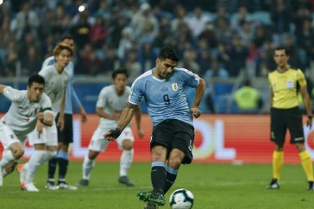 Copa America: Urus straucheln gegen Nippon-Talente Copa America: Urus straucheln gegen Nippon-Talente