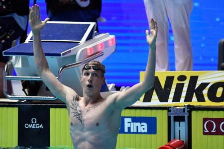 Wellbrock gewinnt zum WM-Abschluss Gold über 1500 m Freistil Wellbrock gewinnt zum WM-Abschluss Gold über 1500 m Freistil