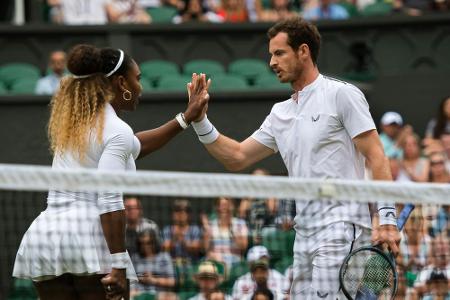 Murray und Williams im Mixed ausgeschieden Murray und Williams im Mixed ausgeschieden