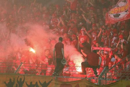 Nach Relegation: Union muss 56.800 Euro Strafe zahlen Nach Relegation: Union muss 56.800 Euro Strafe zahlen