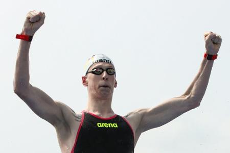 Wellbrock gewinnt WM-Gold über zehn Kilometer, Muffels holt Bronze Wellbrock gewinnt WM-Gold über zehn Kilometer, Muffels holt Bronze