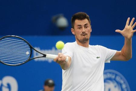 Wegen Lustlos-Auftritt: Australier Tomic in Wimbledon bestraft Wegen Lustlos-Auftritt: Australier Tomic in Wimbledon bestraft