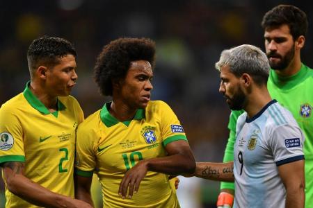 Brasilien verliert Willian für das Copa-America-Finale Brasilien verliert Willian für das Copa-America-Finale