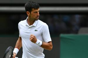 Djokovic in Wimbledon weiter auf Kurs
