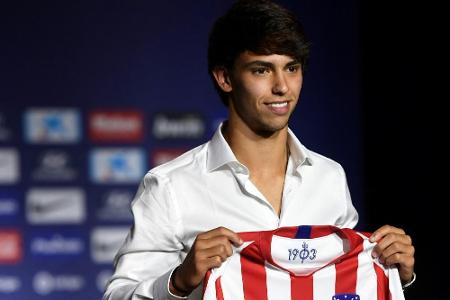 Joao Felix: Kein Druck durch 127,2 Mio. Euro Ablöse Joao Felix: Kein Druck durch 127,2 Mio. Euro Ablöse
