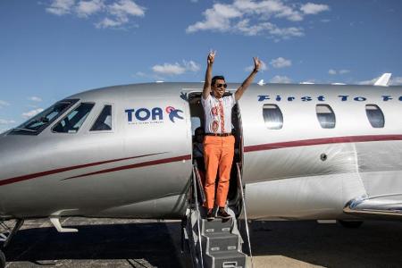 Afrika-Cup: Madagaskars Präsident organisiert Charterflugzeug für Fans Afrika-Cup: Madagaskars Präsident organisiert Charterflugzeug für Fans