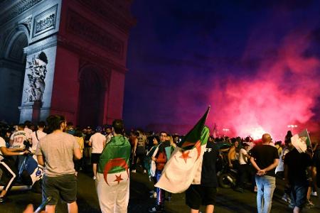 Eine Tote in Frankreich nach Algeriens Afrika-Cup-Erfolg Eine Tote in Frankreich nach Algeriens Afrika-Cup-Erfolg